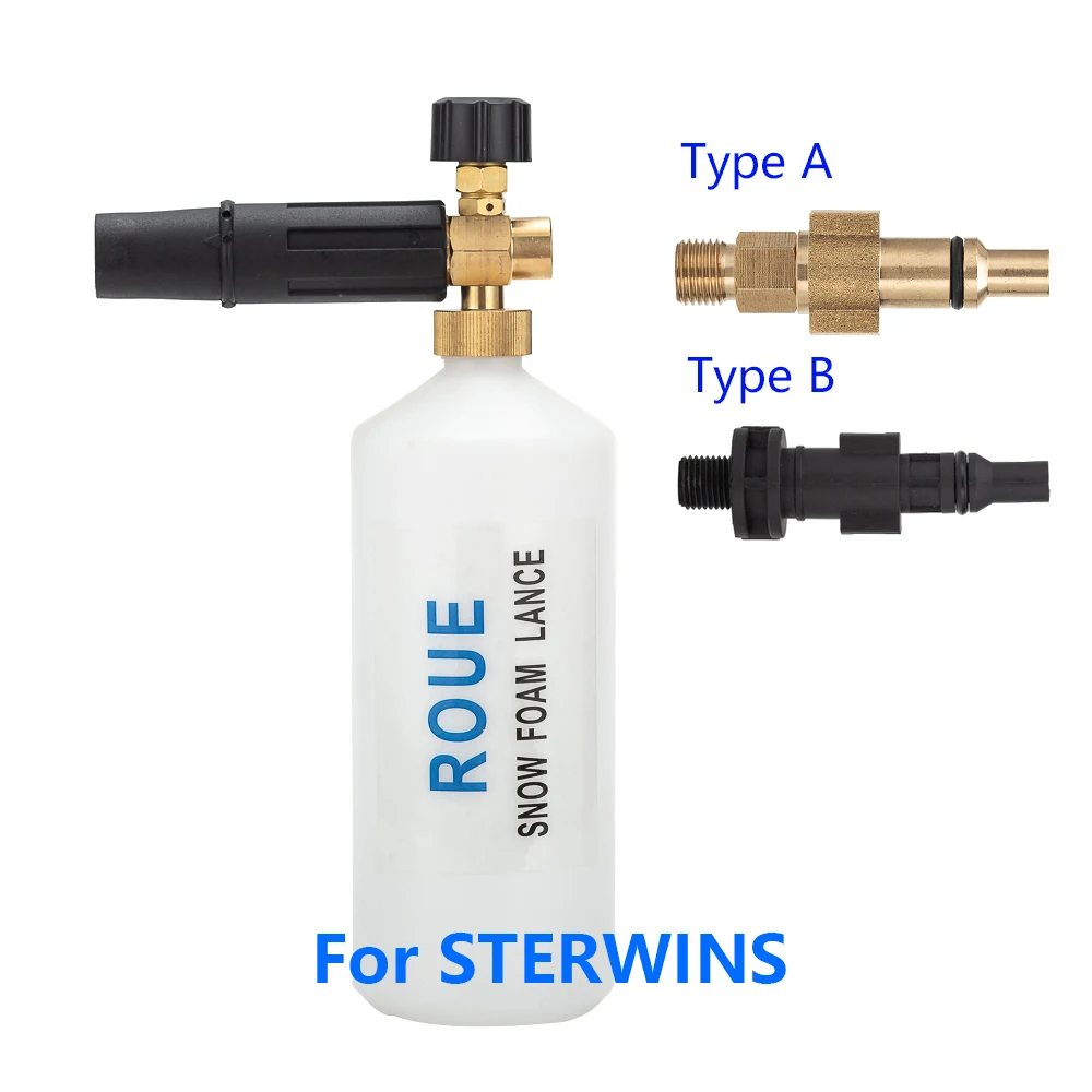 

High Pressure Washer Foam Generator/ snow foam lance sprayer/ soap nozzle for Sterwins 100EPW 120EPW 130EPW 135EPW 145EPW 160EPW