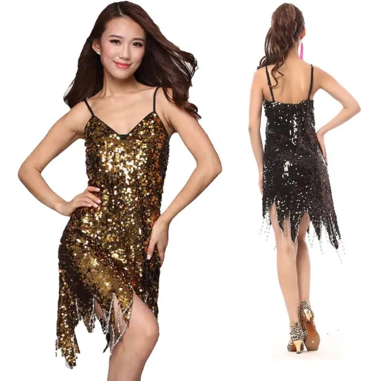 Dance Dress Women Vestidos Latin Dance Costume Samba Tango Dress for