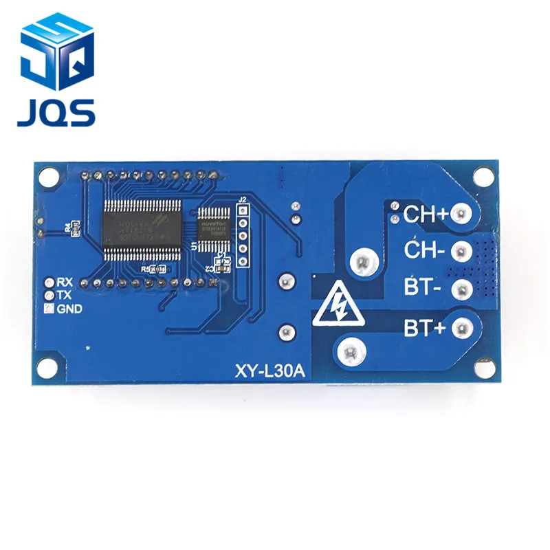 DC 6-60 в 30A контроль зарядки аккумулятора модуль защиты платы зарядное устройство переключатель времени ЖК-дисплей XY-L30A