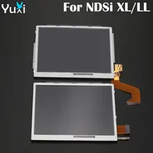 YuXi Top Upper and Bottom Lower LCD Display Screen Replacement Part For Nintendo DSi For NDSi XL LL YuXi Top Upper and Bottom Lower LCD Display Screen Replacement Part For Nintendo DSi For NDSi XL LL