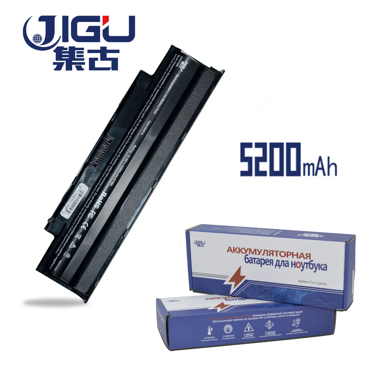 JIGU Аккумулятор для Dell Inspiron N5110 M501 M501R M511R N3010 N3110 N4010 N4050 N4110 N5010 N5010D N7010 N7110 j1knd|battery for