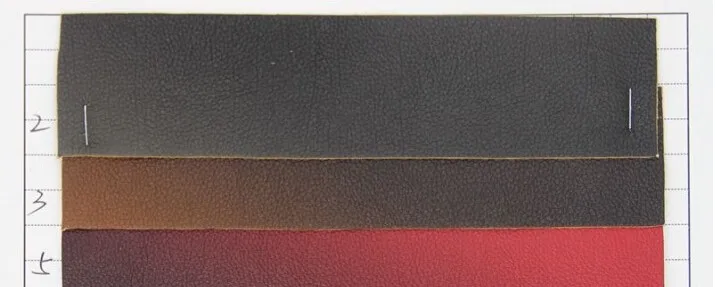 Perfect 30 yards Gradient embossed Litchi grain PU leather fabric/ matt embossed faux leather / the gradient embossed imitation leather 1