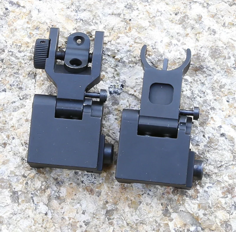 Tactical Front and Rear Iron Sight 0120 A Free Shippingiron sights