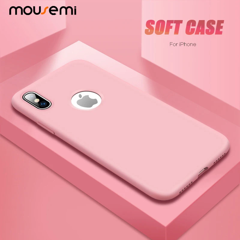 

CAPAME For iPhone 6 Case Silicone Girl Case For iPhone 5S SE 6S 8 Plus XS MAX XR Full Cover Soft Case For iPhone 6 7 Back Cover
