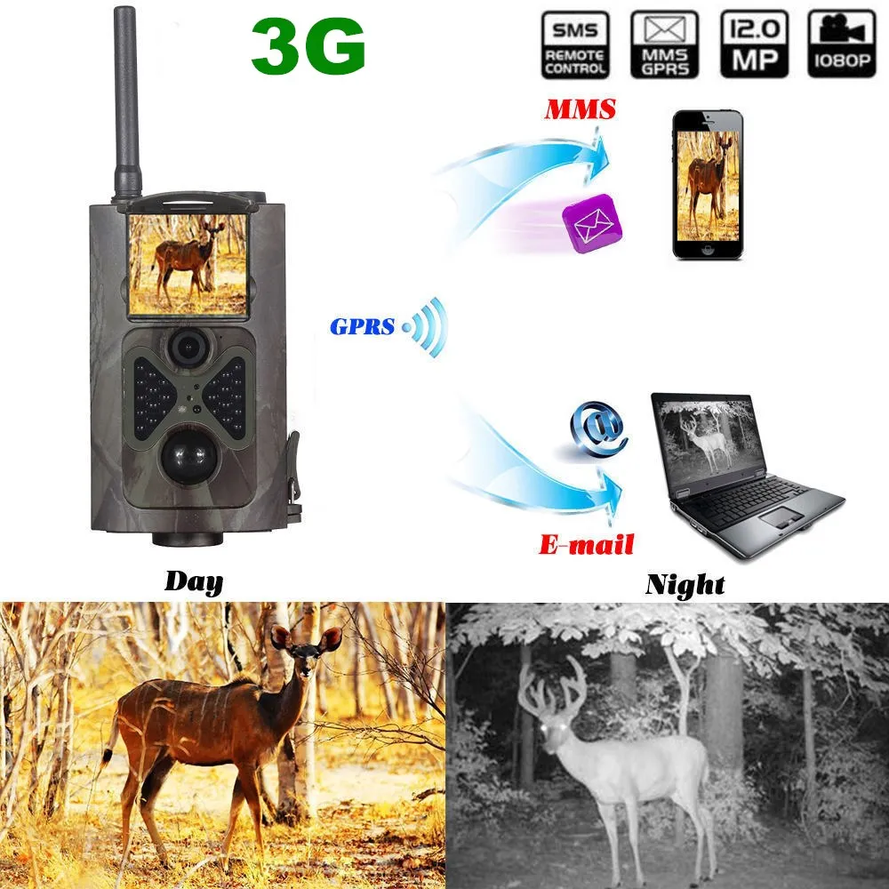 12MP 1080 P 940NM широкоугольный объектив FCC сертифицирован ce rohs игра в дикой природе Trail камера для охоты 3g камера ночного видения