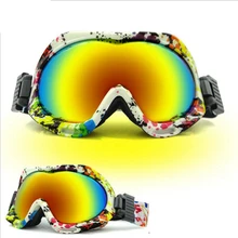 Лидер продаж 7 цветов Новые Брендовые очки для катания на лыжах и двойной UV400 Анти-туман Лыжная маска очки Лыжный Спорт Для мужчин Для женщин Горные лыжи сноуборд очки