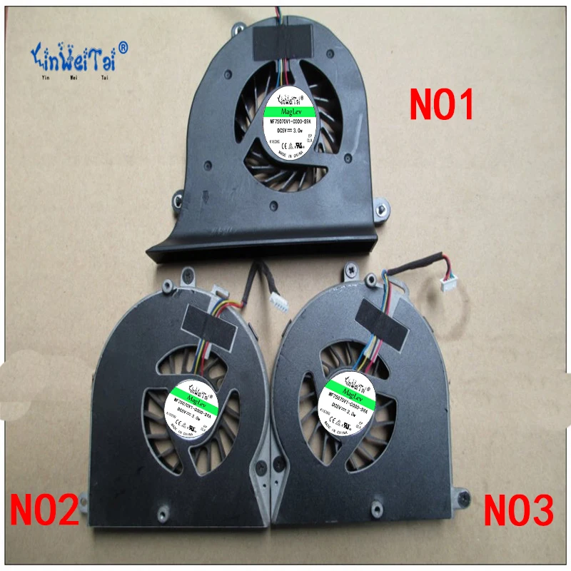 

USED FAN Dual Graphics Cards Cooling Fans Cooler Left AND Right Video Card Fan for Dell Alienware M17X R1 R2 CPU FAN