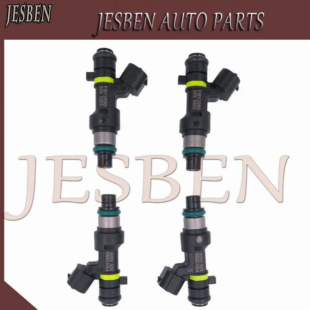 4Pcs Fuel injectors 16600-EN200 For Nissan Cube 1.8L Sentra NV200 Versa FBY2850