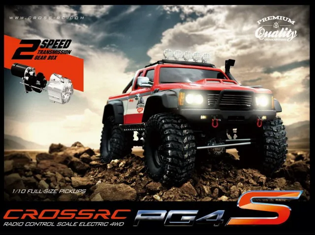 PG4S 4x4 1/10 масштаб внедорожник гусеничный комплект совместимый RCW4D Tamiya пикап Toyota Hilux