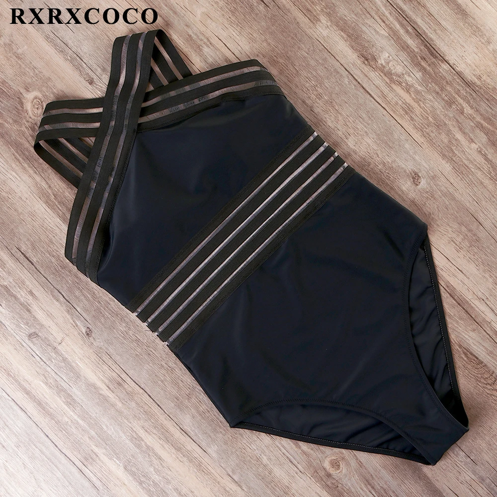 RXRXCOCO, хит, летний, Одноцветный, купальник для женщин, бикини,, набор, сексуальный, высокая талия, бандаж, купальник, пуш-ап, Бразильское бикини, пляжная одежда