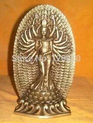 

exquisite Old Thousand guanyin bodhisattva Buddha copper Statue/ Sculpture,best collection