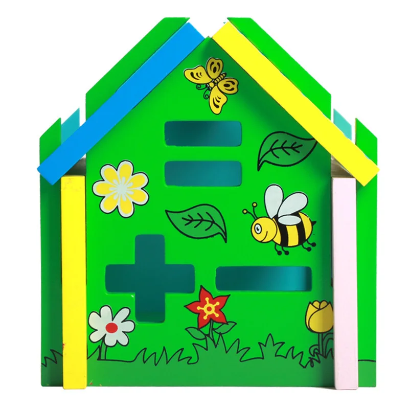 OUY shape Matching Smart Digital House Детские блочные игрушки для детей 1-2-3 лет