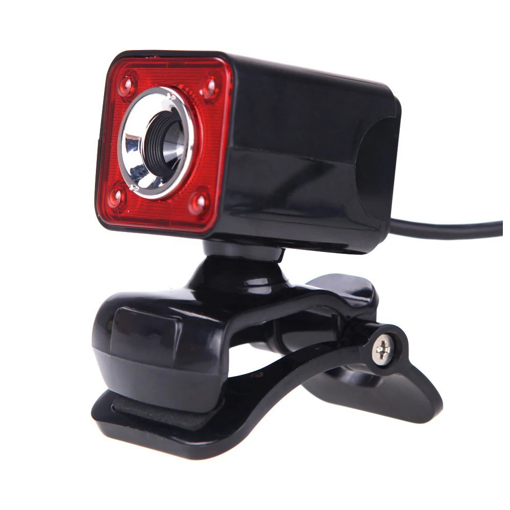 

MOOL USB 2.0 12 Megapixel HD Camera Web Cam with MIC Clip-on Night Vision 360 Degree for Desktop Skype Computer PC Laptop