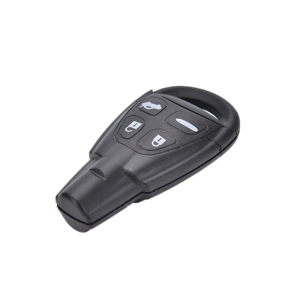 

SAAB 93 95 Replacement 4 Button Remote Key Fob Case Cover Shell Pad + Insert