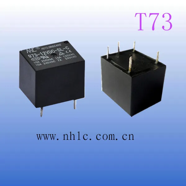 US Stock 2pcs DS1E-M-DC12V Low Signal Relay PCB 1 Form C 12VDC 1 Form C 400mW 