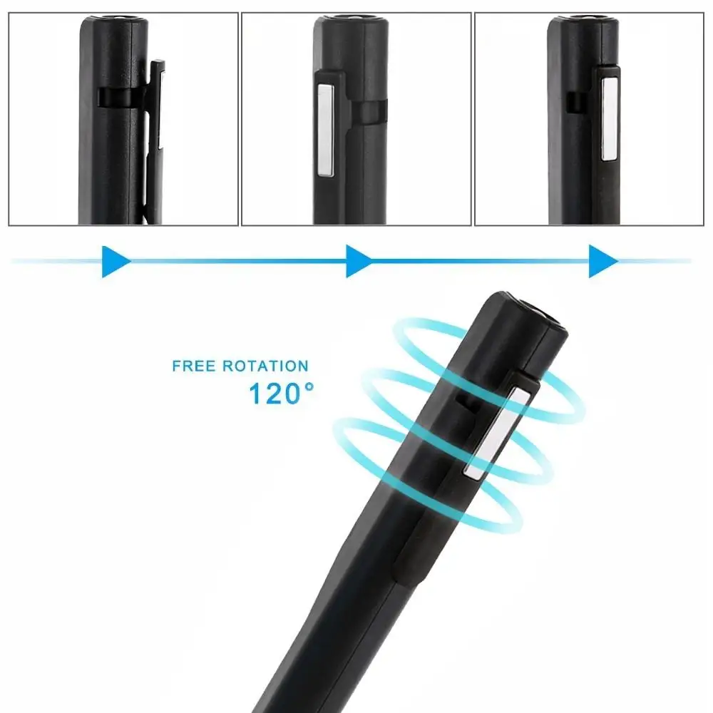 Lumiparty USB зарядка светодиодный светильник для вспышки супер яркий COB осмотра мини