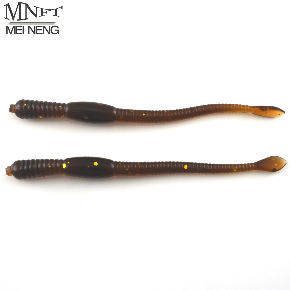 

MNFT 25pcs/lot 7.7cm 1.03g Soft Plastic Lure Artificial Fishing EarthWorm Fishing Baits Bionic Maggots Worm Fishing Lures Tackle