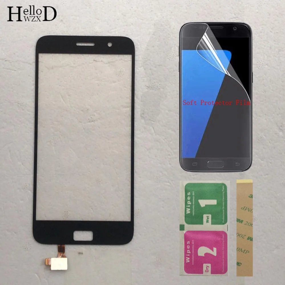 

Mobile Touch Screen Touchscreen For Lenovo ZUK Z1 Touch Screen Digitizer Front Glass Panel Protector Film 3M Glue Wipes