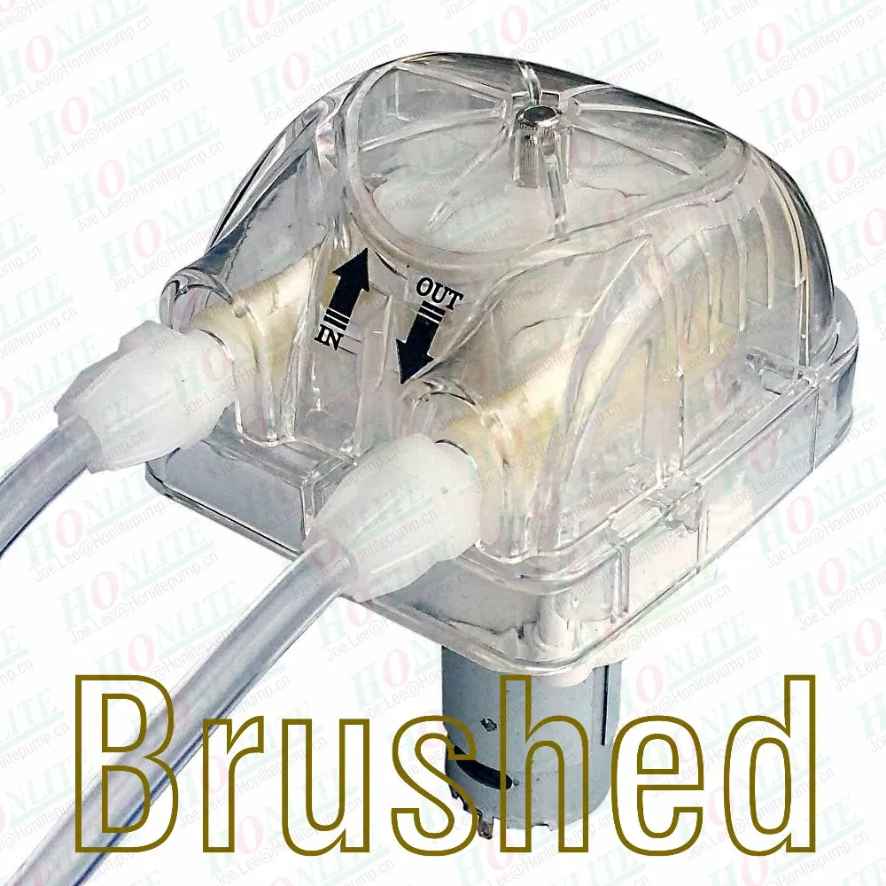 

1500ml/min, 3 rollers, 24Vdc Peristaltic Pump with Exchangeable Pump Head and FDA approved Tygon S3 E-LFL peristaltic tube