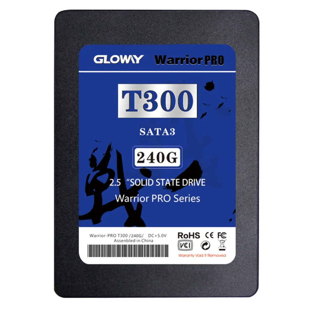 

Gloway ssd 120GB 240GB 500GB SATAIII 7MM TLC Hynix Solid State Drives Controller SMI2256K High Speed SSD with Cache 256MB