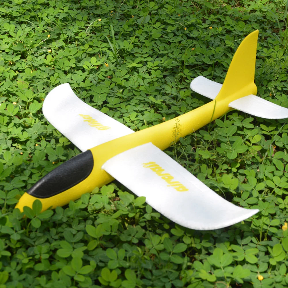 2017 New Airplane Toys EPP Hand Launch Throwing Glider Aircraft