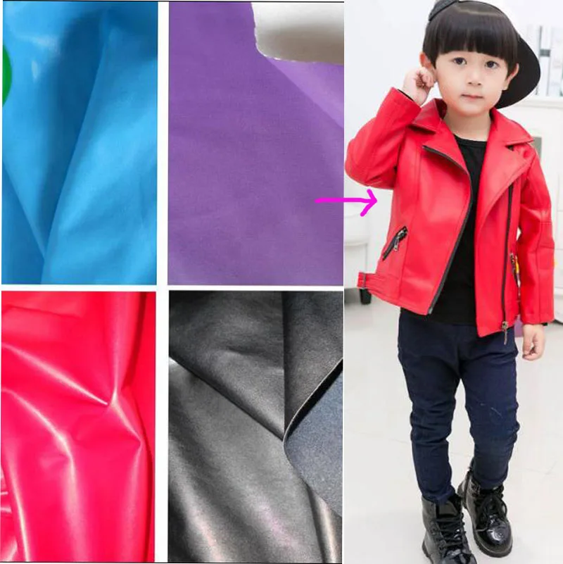 

Good 135*50cm 1pcs Soft Faux Leather Fabric PU Leather Fabric Synthetic Leather Fabric Sewing Material Faux Leather Diy Clothing