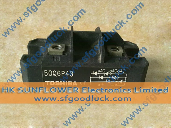 50Q6P43 RECTIFIER MODULE SILICON DIFFUSED TYPE Plastic Mold Package 1200V 50A Case 12-81A1A Weight:170g