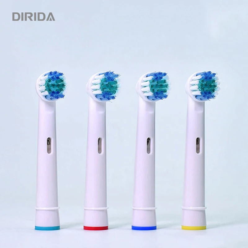 4 шт./упак. сменная электрическая зубная щетка для Braun Oral B мягкая щетина Vitality Dual Clean