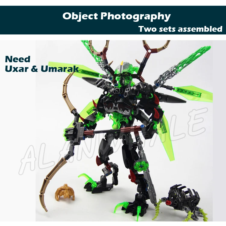 4 типа Объединенный огненный лед герой Bionicle Tahu Onua Kopaka умарак охотник строительные