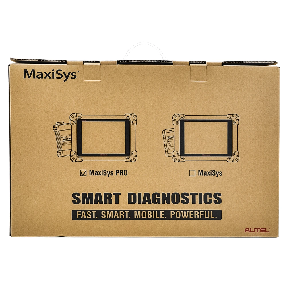 100% оригинал AUTEL MaxiSYS Pro MS908P MaxiDas Maxisys pro DS708 диагностическая система с Wi Fi высокое