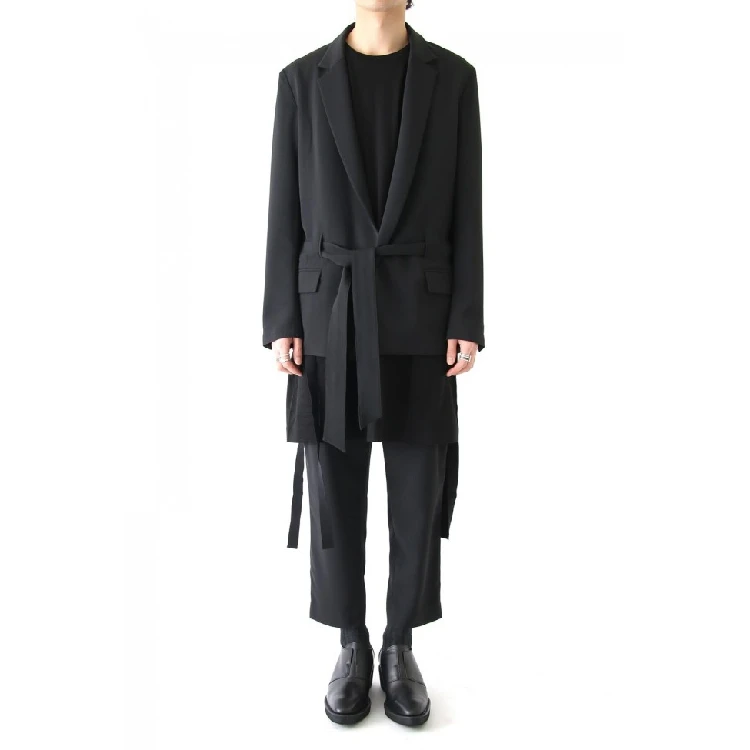 XS-5XL Новинка мужская одежда GD стилист волос Современный модный дизайнерский ремень костюм пальто плюс размер певица костюмы