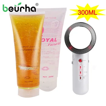 

300ml Ultrasonic RF 2 Kinds Safe Moisturizing Cream Gel For Massager Beauty Device, Lifting Tighten Rejuvenation Body Slimming