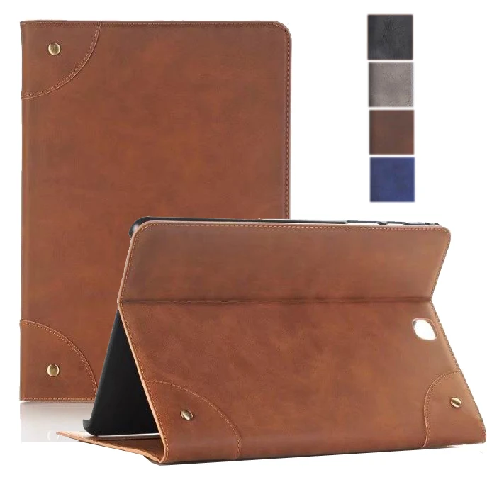 

Business High Quality Case For Samsung Galaxy Tab A 9.7 T550 T555 Flip Card Slot Tablet PC Stand Case For SM-T550 sm-T555