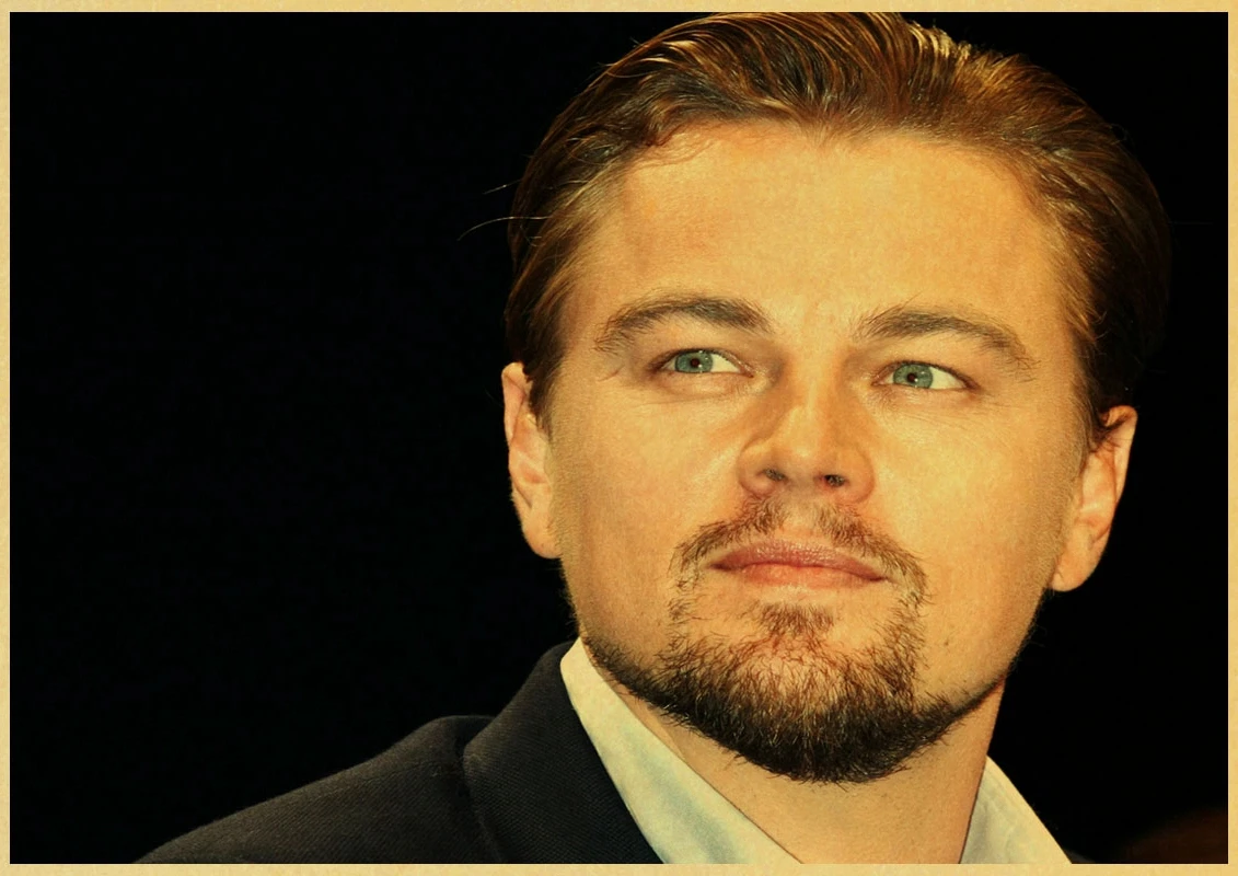 Leonardo DiCaprio плакат из крафт-бумаги ретро постер ВИНТАЖНЫЙ ПЛАКАТ настенный Декор для дома Бар Кафе индивидуальное украшение комнаты