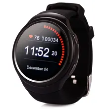 Heißer verkauf! 2016 Smart Uhr 3G K9 mit Android 4.4 WCDMA WiFi GPS SIM Musik SmartWatch für iOS Android Pulsmesser Freier Sh