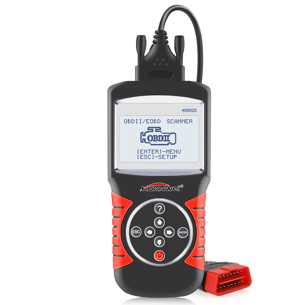 

OBD2 Scanner Auto Diagnostic Tool 12V Battery Tester Real-time Check Engine Automotive Scanner Code Reader Clear Fault Code