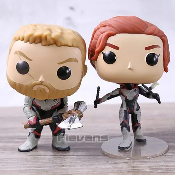 

Avengers Endgame Thor 452 / Black Widow 454 Vinyl Figure Collection Doll Toy