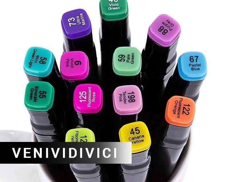 

Best Mark pen set student hand-painted color painting oily pen comic design 36 color watercolor