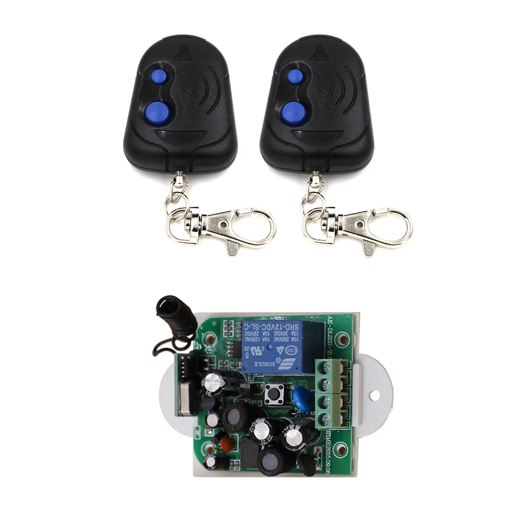 AC85V 110V 220V 250V RF Wireless Remote Control Relay Switch Security