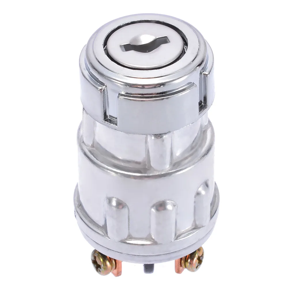 Universal Car Ignition Switch Lock Replacement Car Tractor Ignition Switch Lock Cylinder With 2 Keys