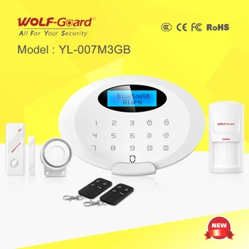 

APP Remote Control Bluetooth GSM Alarm System