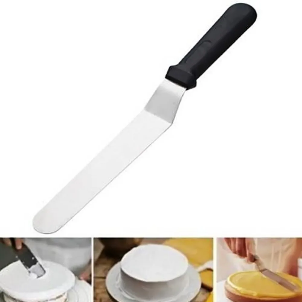 Cake Butter Cream Knife Stainless Steel Blade+Plastic handle Pastry