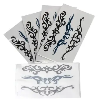 

1PC Waterproof Tattoo Stickers Temporary Creative Fashion design black Waterproof Tattoo Transfer Paper 2MY8