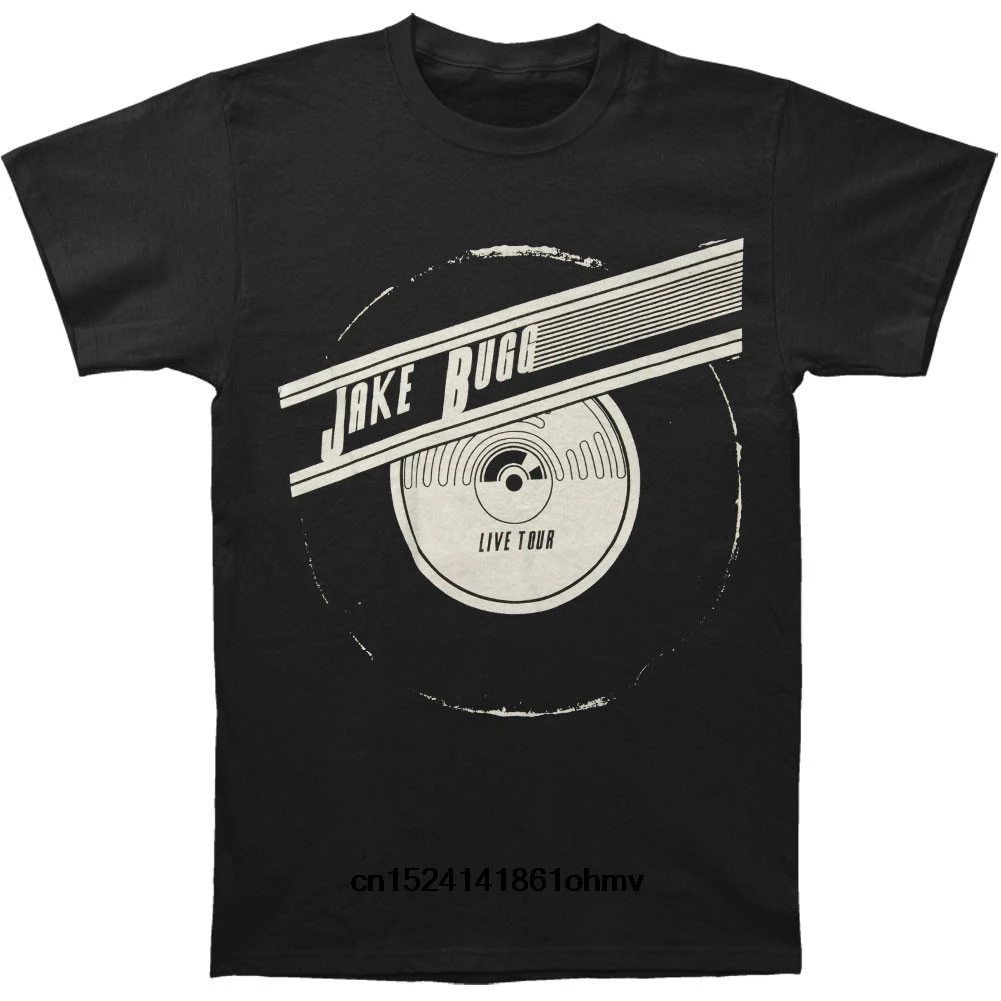 Funny t shirt men novelty women tshirt Jake Bugg Retro Vinyl T-shirt |