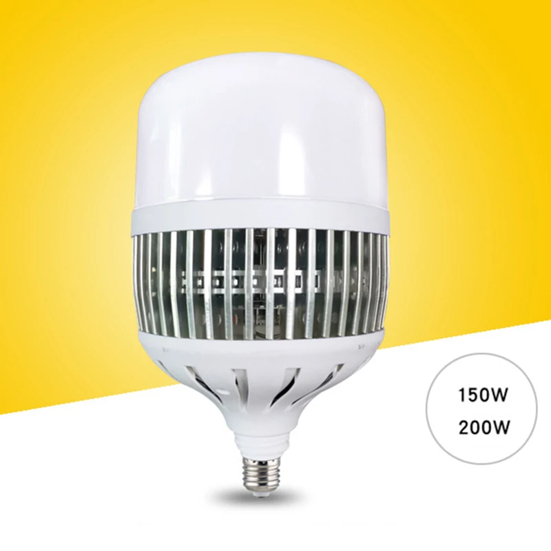

LED Bulb 150W/200W Super Bright High Power Workshop Lamp Factory Indoor Lights Courtyard Lamps LB88