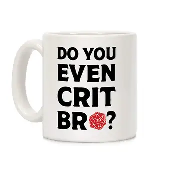

Do You Even Crit White 11 Ounce Ceramic Coffee Mug
