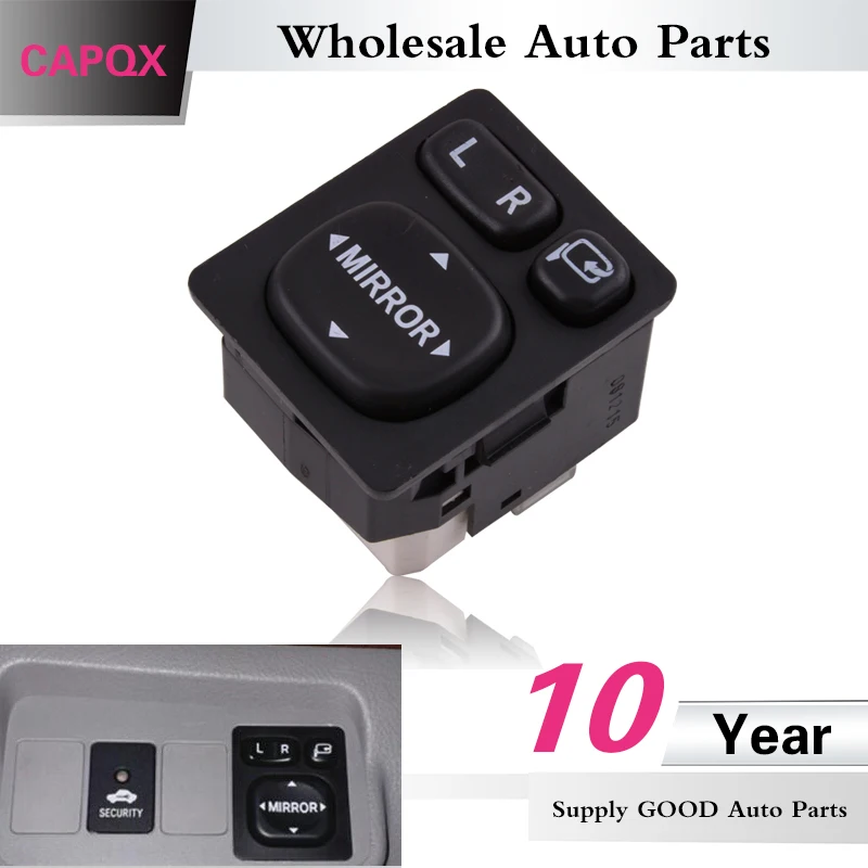 

CAPQX folding Side Rearview Mirror Switch Controller For Lexus for Toyota Camry Vios Rav4 Scion Corolla 2001 -2006 2008 2013 -