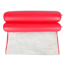 Складной гамак для воды один человек надувная спинка пляжный шезлонг плавательный бассейн LMH66