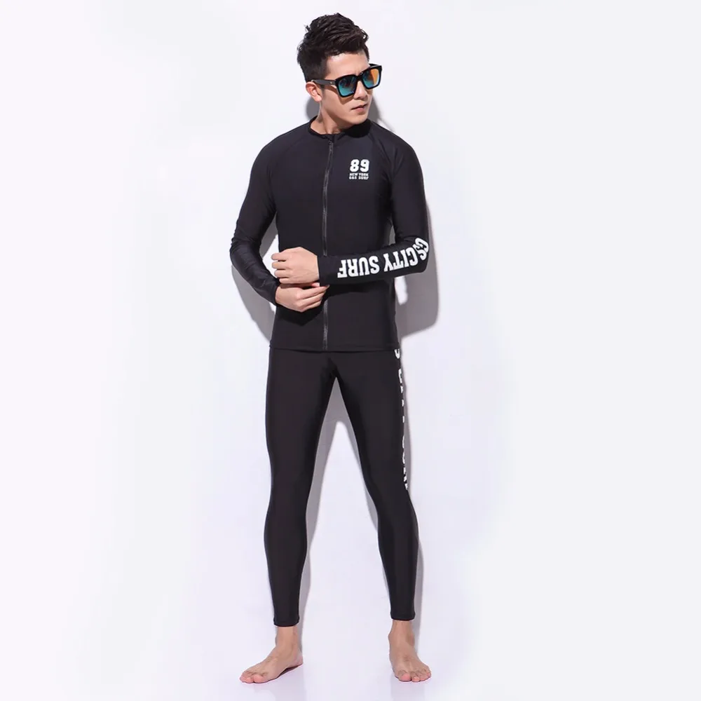 Gsou Snow Brand Rashguard мужские рубашки для купания с длинными рукавами одежда для дайвинга Летняя Пляжная моторная лодка одежда для серфинга гидрокостюм для триатлона Топы