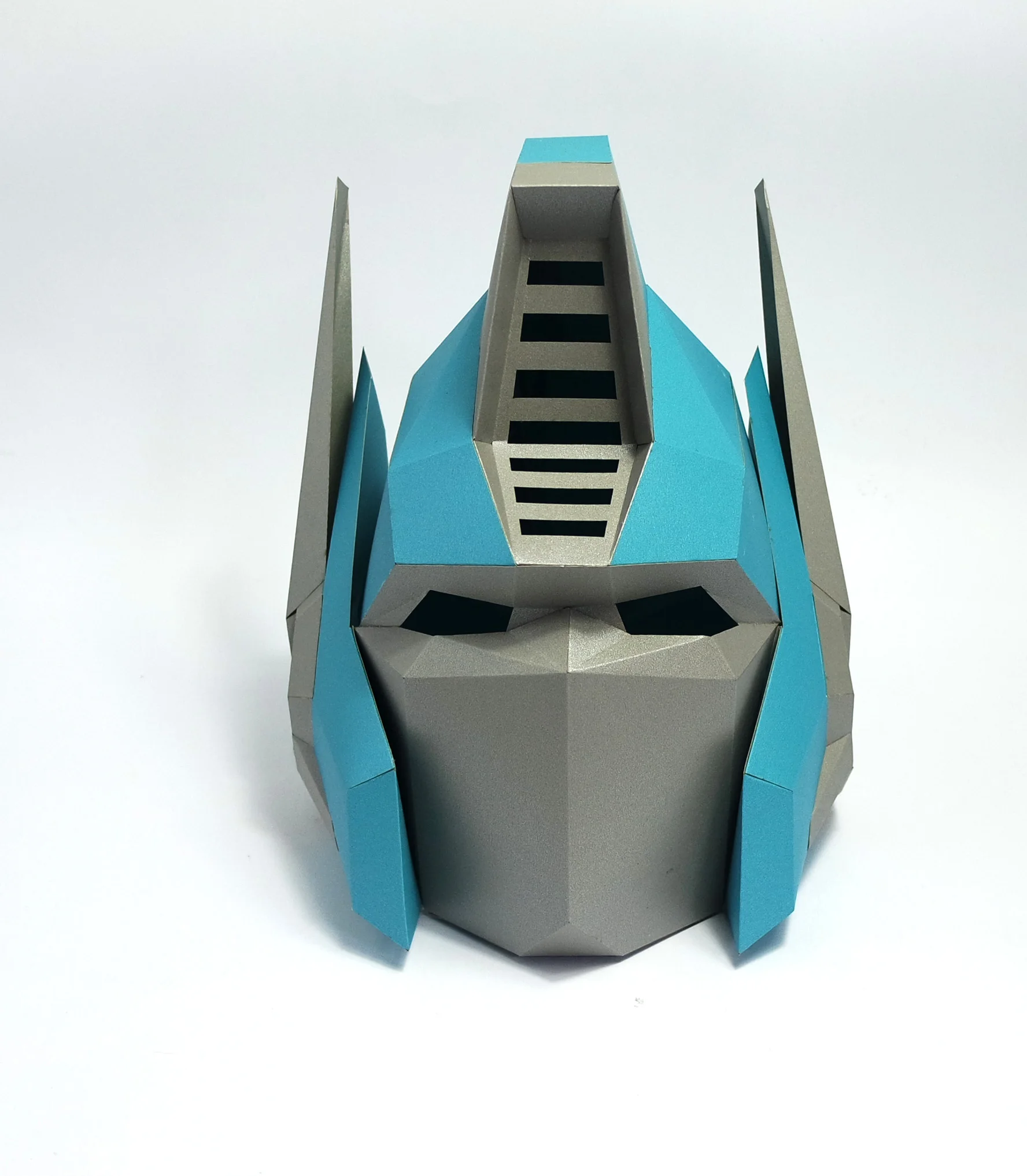 Бумажная 3d маска Оптимус Прайм костюм сделай сам модель бумажного ремесла